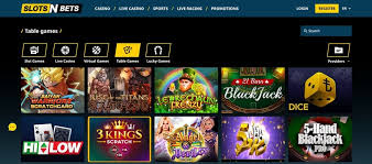 Exploring Casino SlotsNBets A World of Thrilling Slots and Bets