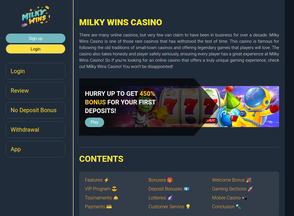 Discover the Sweet Rewards of Milky Wins Discover the Sweet Rewards of Milky Wins