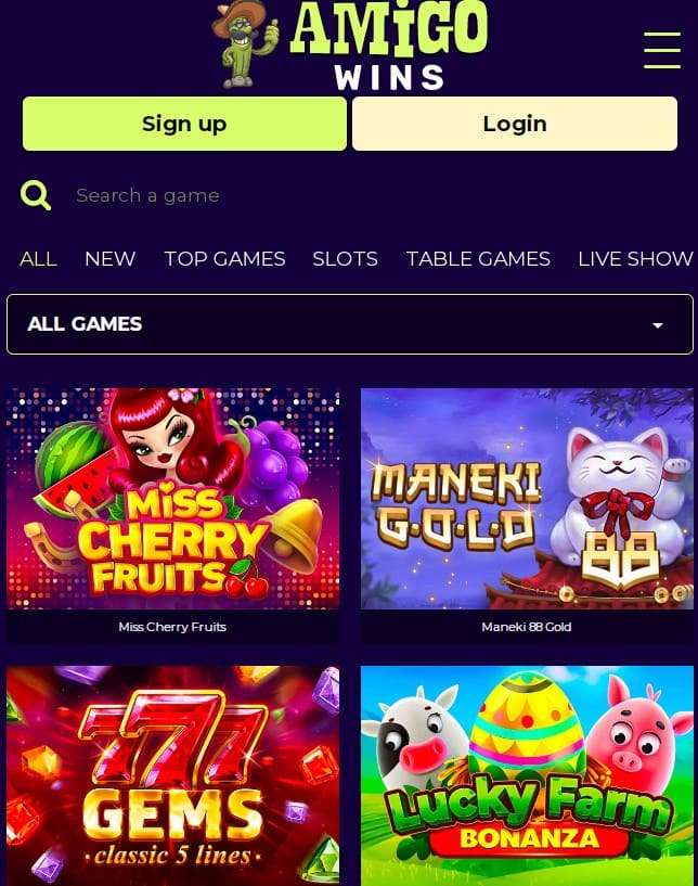Table Games at Amigo Wins Casino - Your Ultimate Gaming Experience Table Games at Amigo Wins Casino - Your Ultimate Gaming Experience